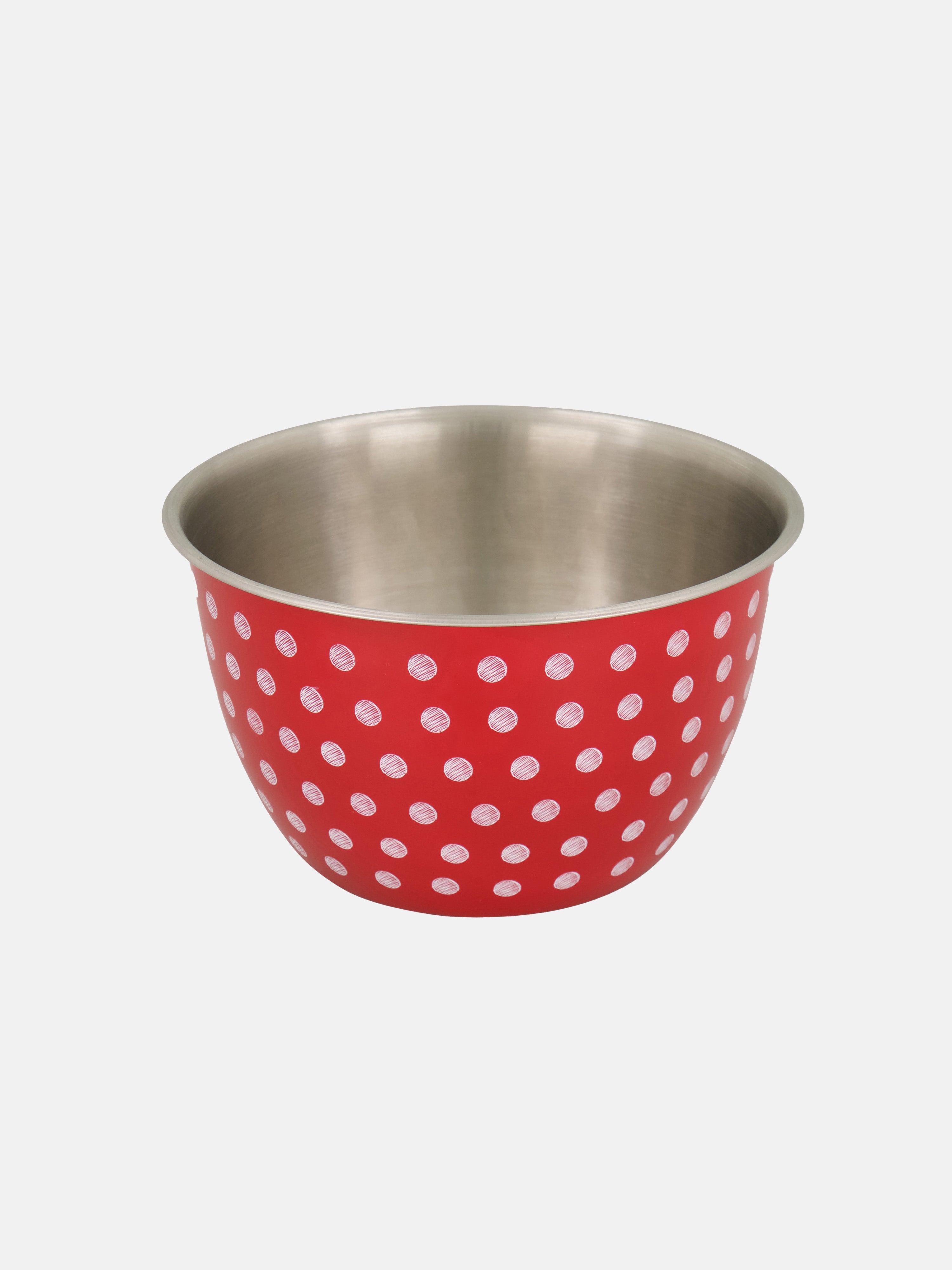 DOTS MIXING BOWL 8in