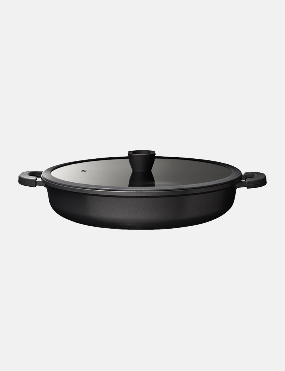 Ultimate PRO Shallow Casserole Pan 12.6" | 4.9 qt | With Lid