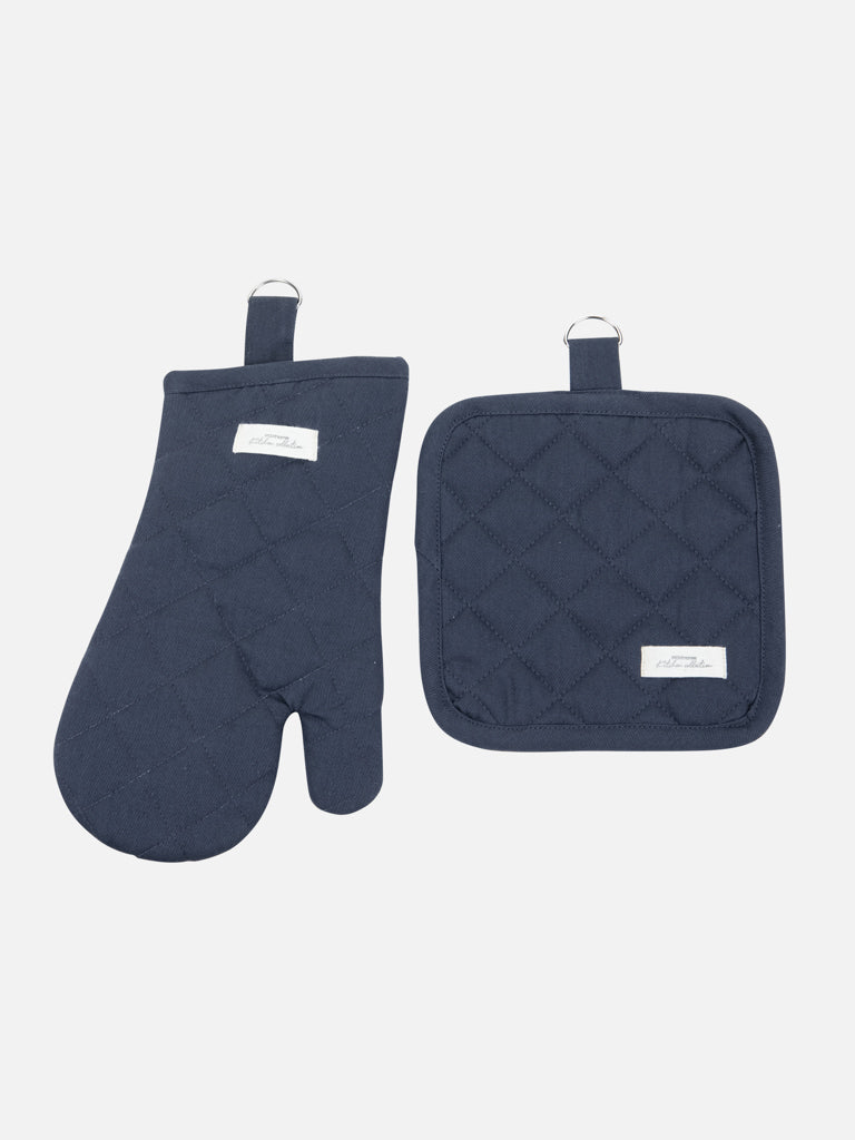 Handy oven glove & trivet set