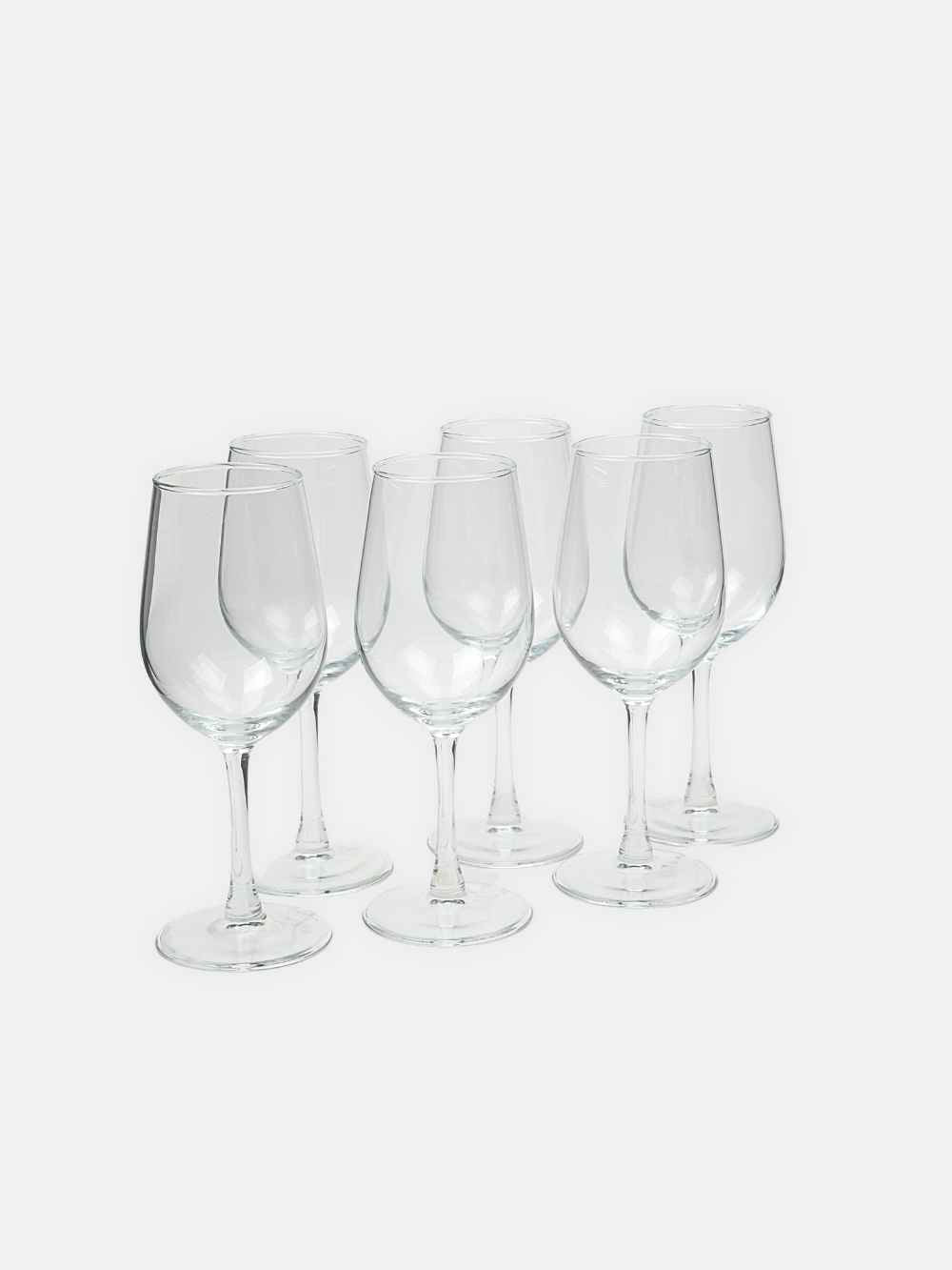 Festive Wine Glasses, Set of 6
