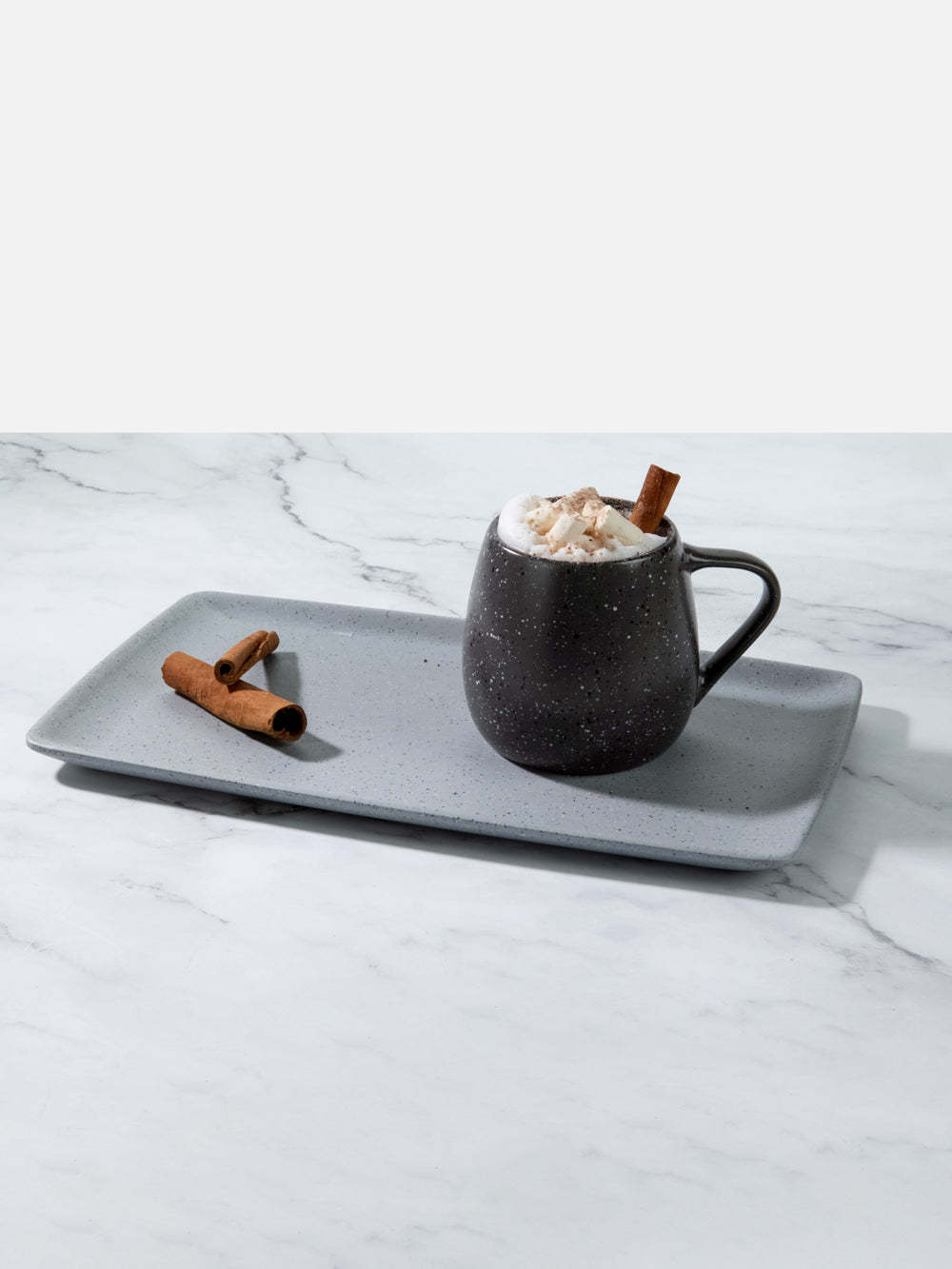 Rock Melamine Rectangular Serving Platter
