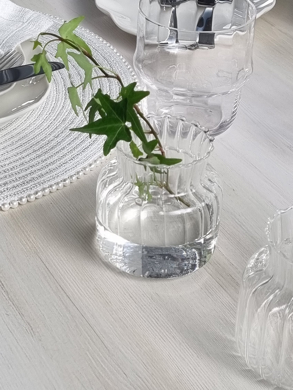Pearl Glass Vase (S)