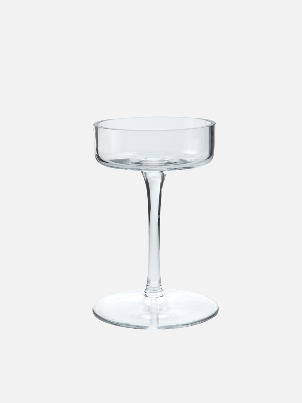 Glass Tealight/Pillar Candle Holder (S)