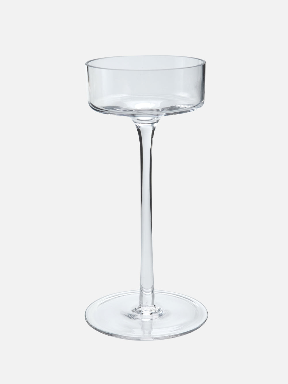 Glass Tealight/Pillar Candle Holder (L)