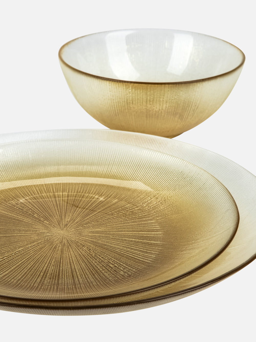 DAISY GLASS BOWL 5.9""