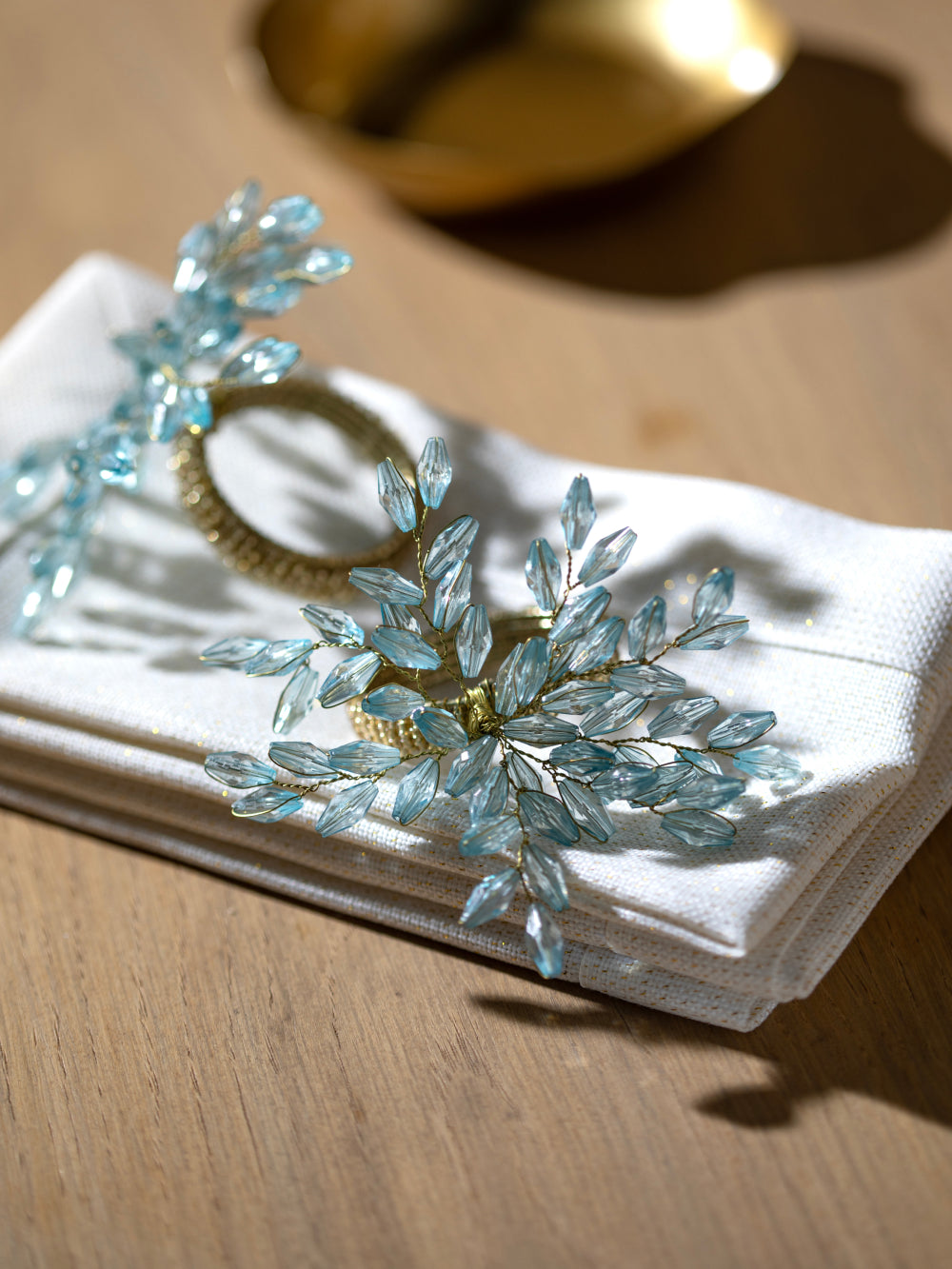 Aqua Napkin Ring