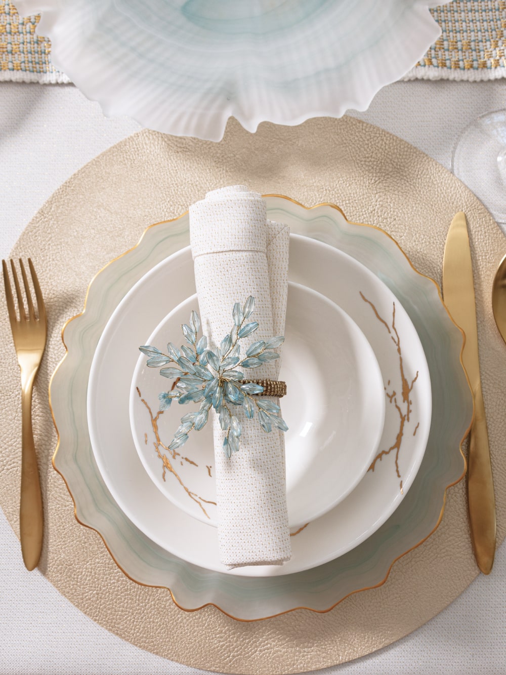 Frost Placemat 15" Round