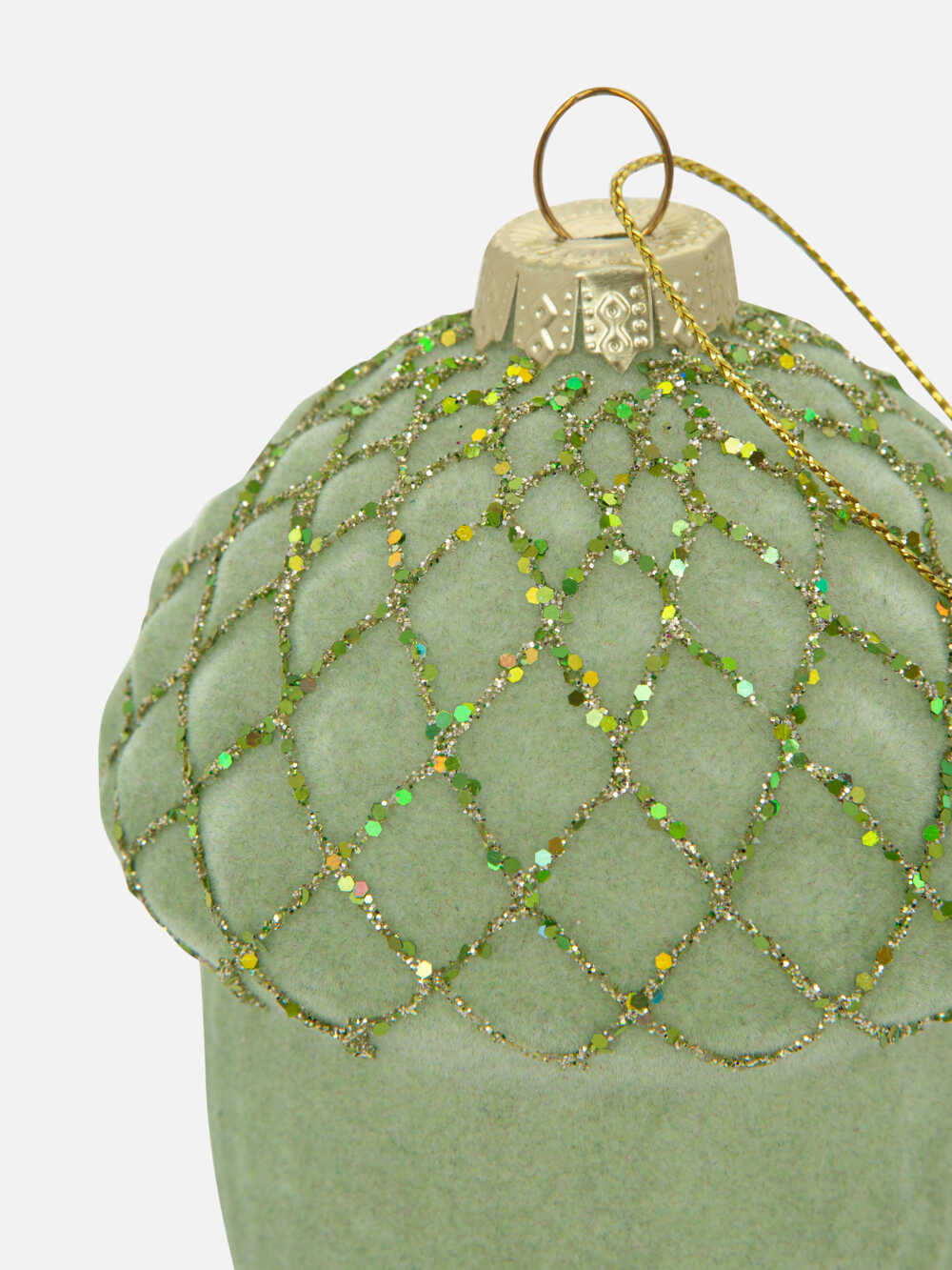 Acorne ornament 4.3 in