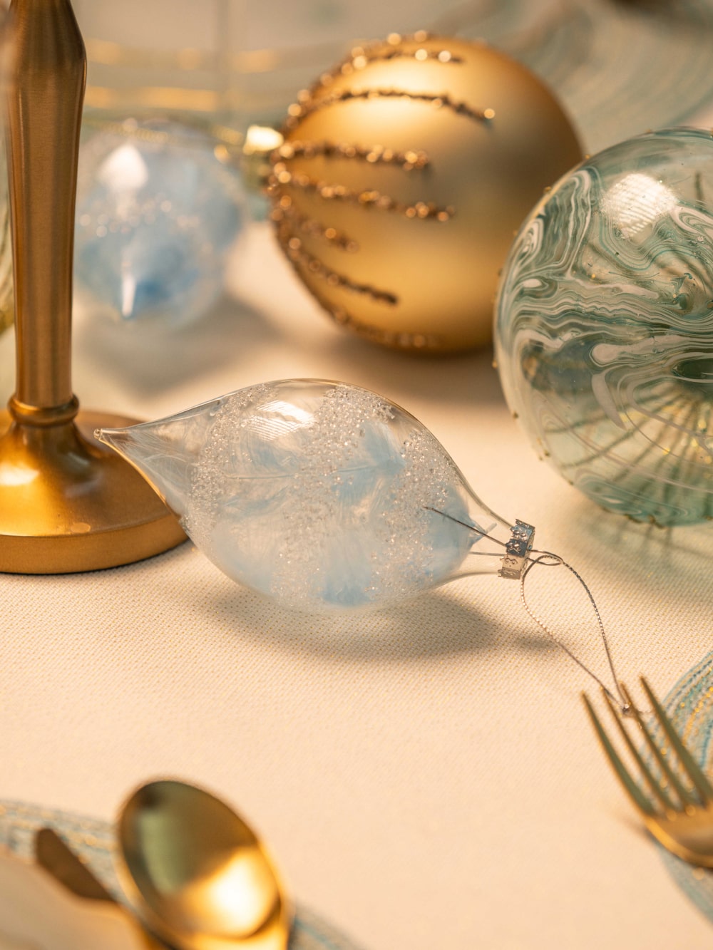 Soft finial ornament 6.3 in