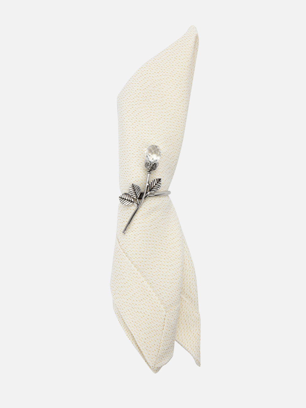 NAPKIN RING SET OF 4 ROSE