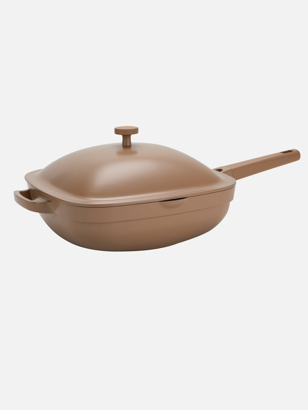 Square Non-Stick Fry Pan 12" | 5.3 Qt | With Lid