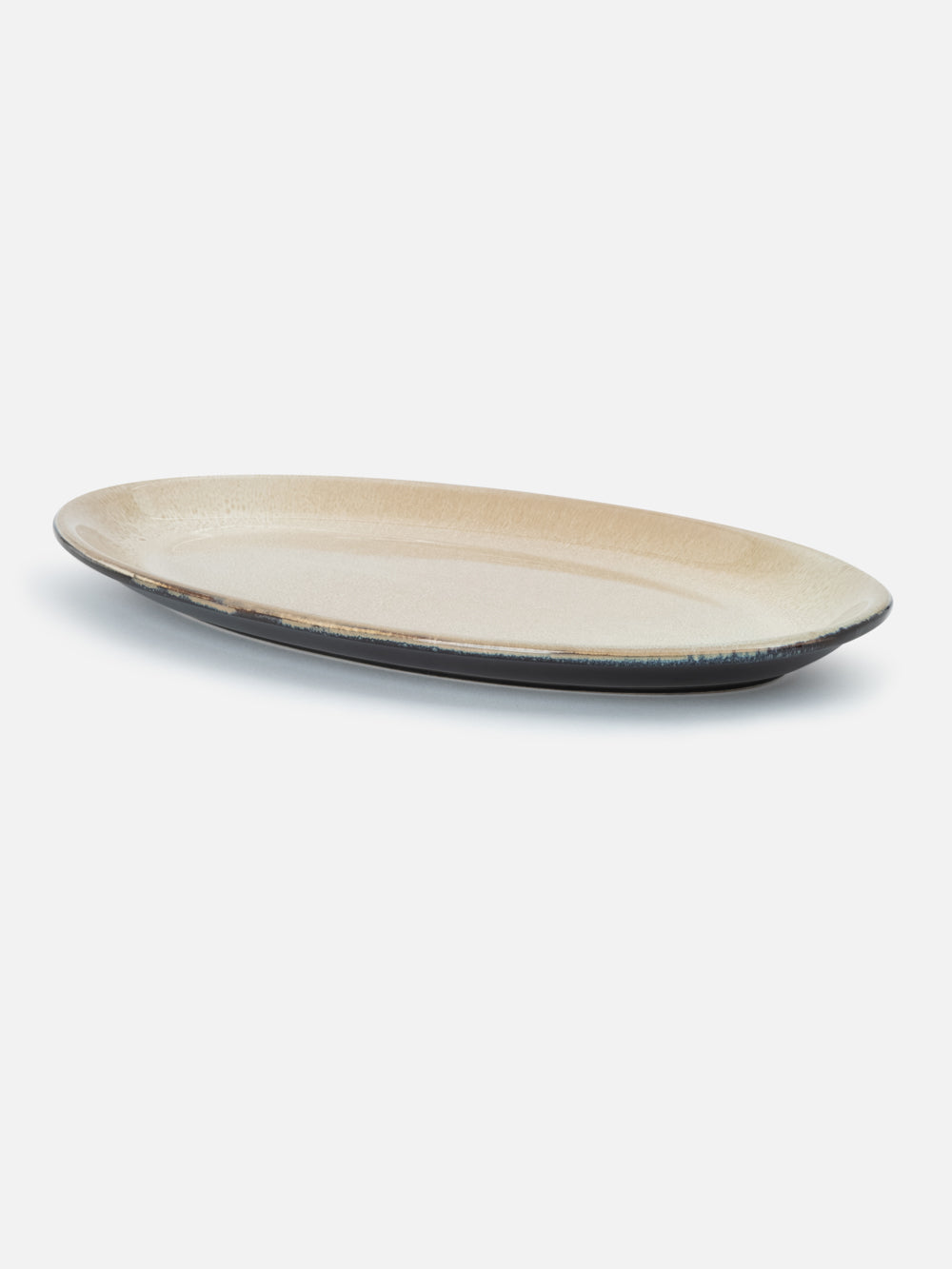OVAL PLATE MARBLE 13.4cm
