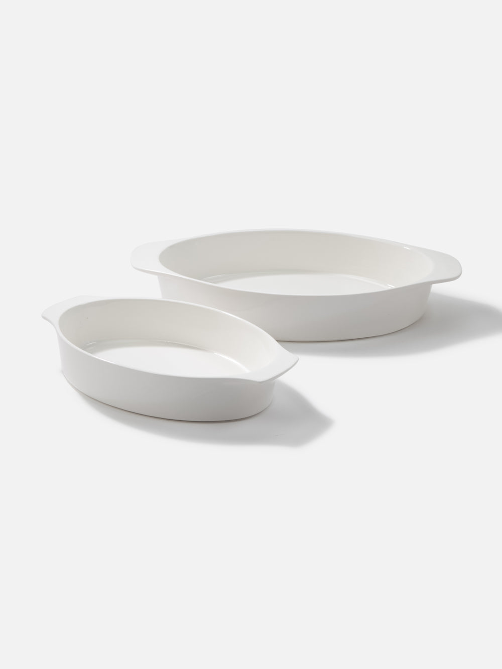 Classic White Oval Oven Dish 12X7in