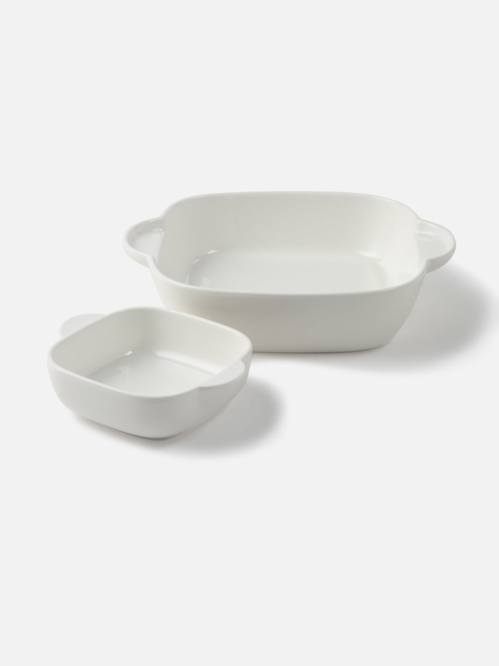 Classic White Square Oven Dish 10.6X8.8in