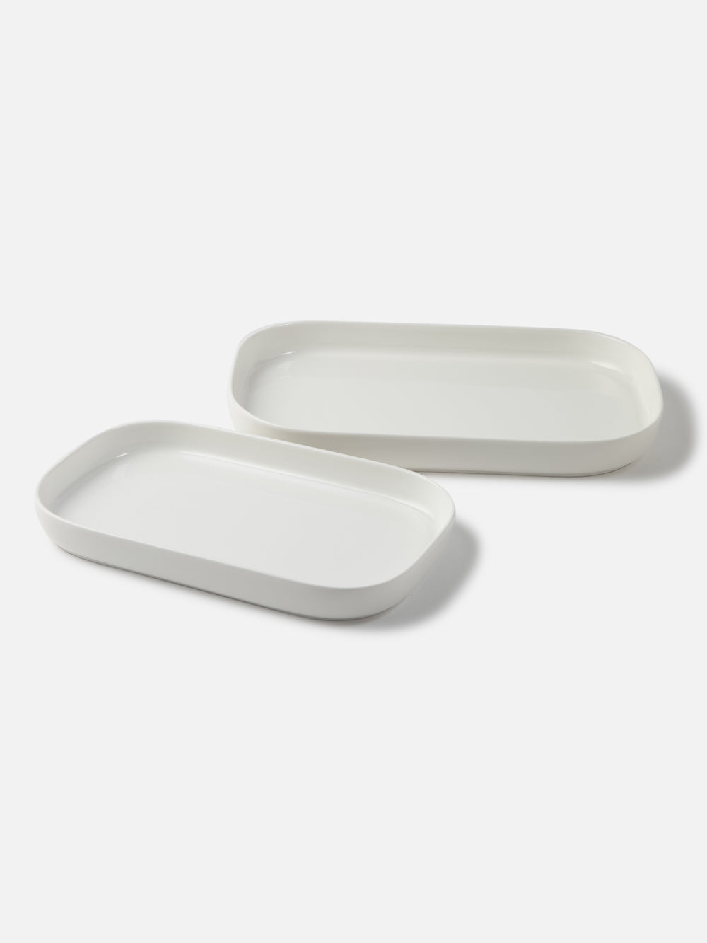 Classic White Rect Plate 11.8X7.3in