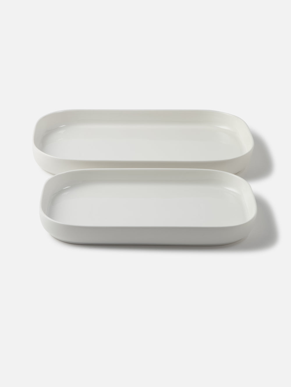 Classic White Rect Plate 11.8X7.3in