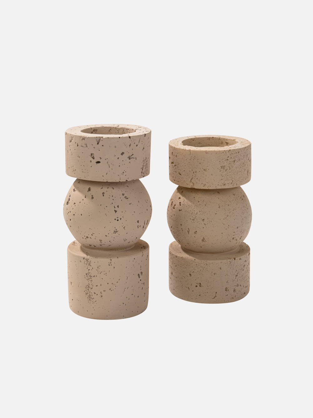 CANDLE STAND MARBLE 3x17.7in