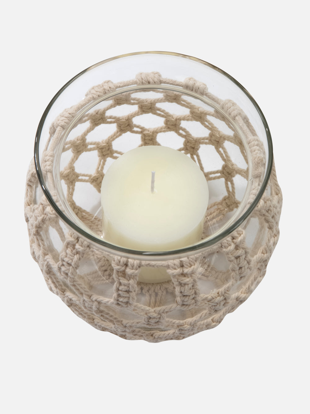 CANDLE HOLDER 6.3X6.3X5.9IN