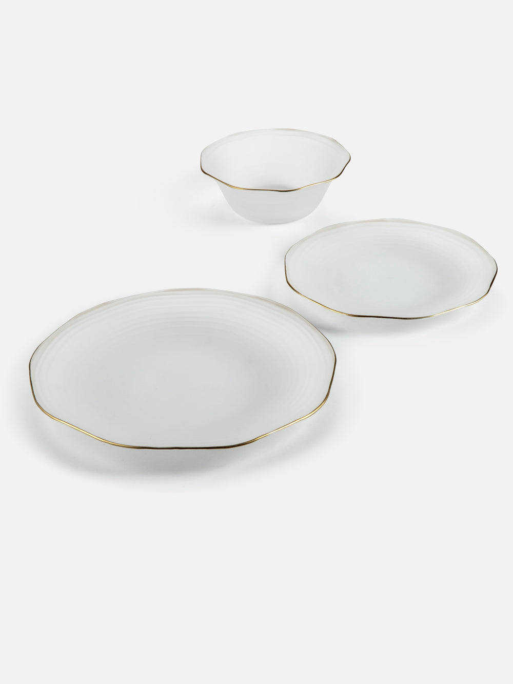 MIST GLASS PLATE 10.6IN