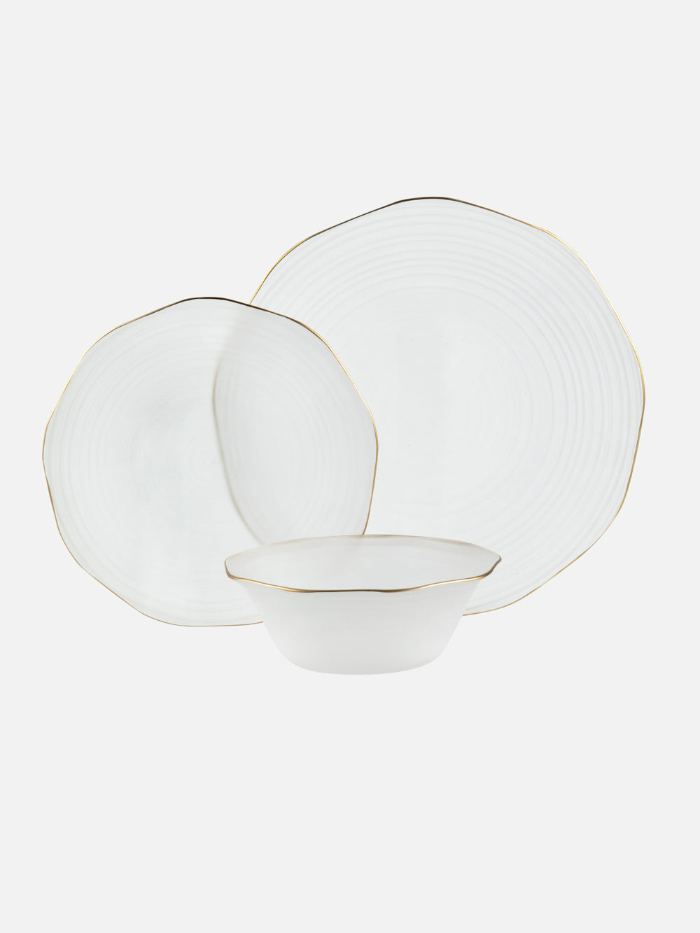 MIST GLASS PLATE 10.6IN