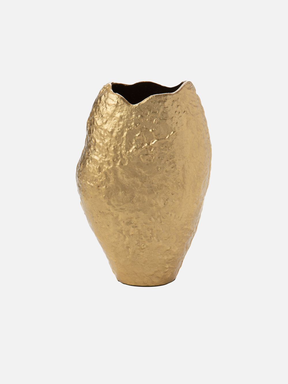 NATURAL GOLD VASE 9X5.9IN