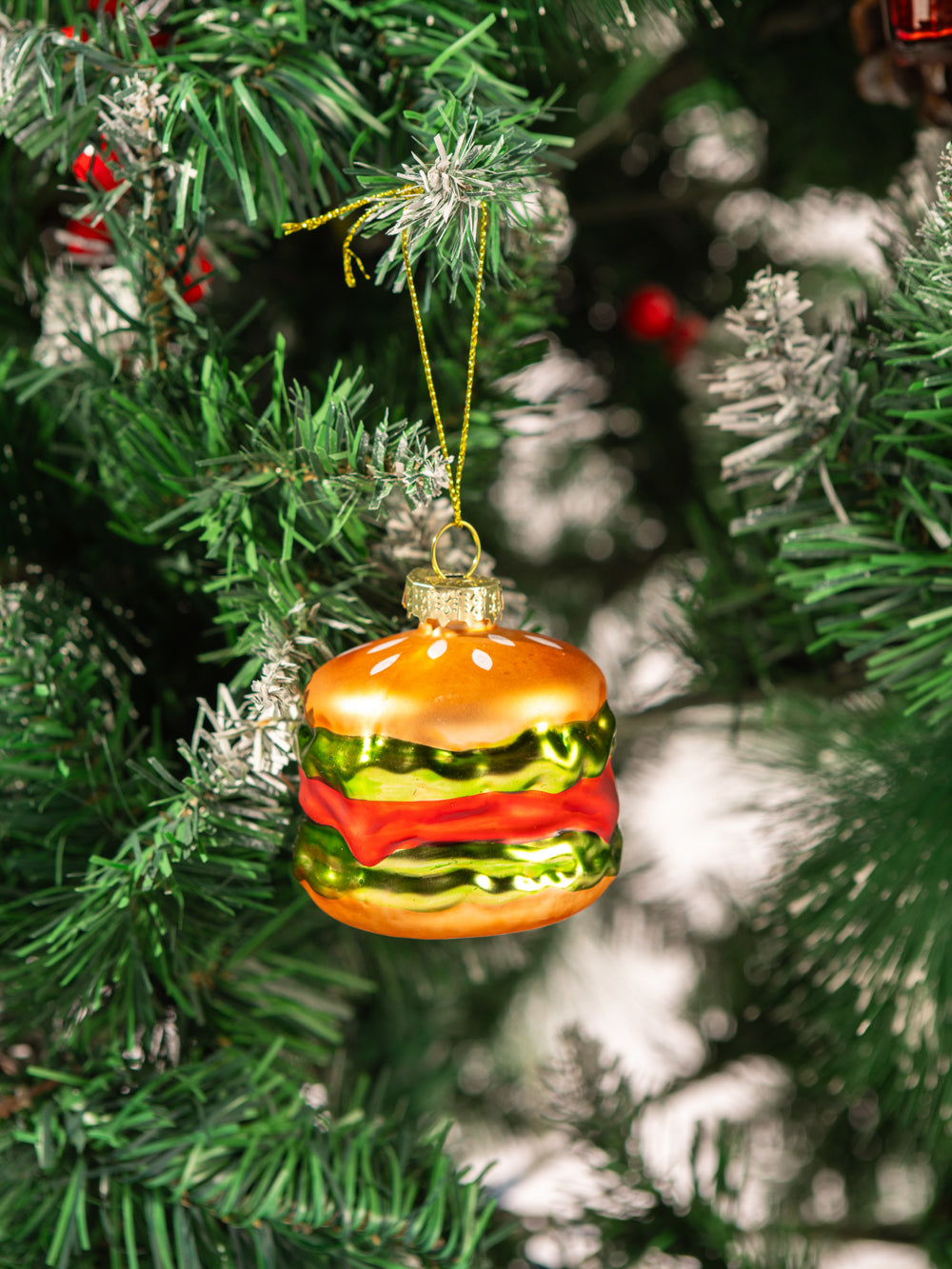 HAMBURGER ORNAMENT 2.5IN