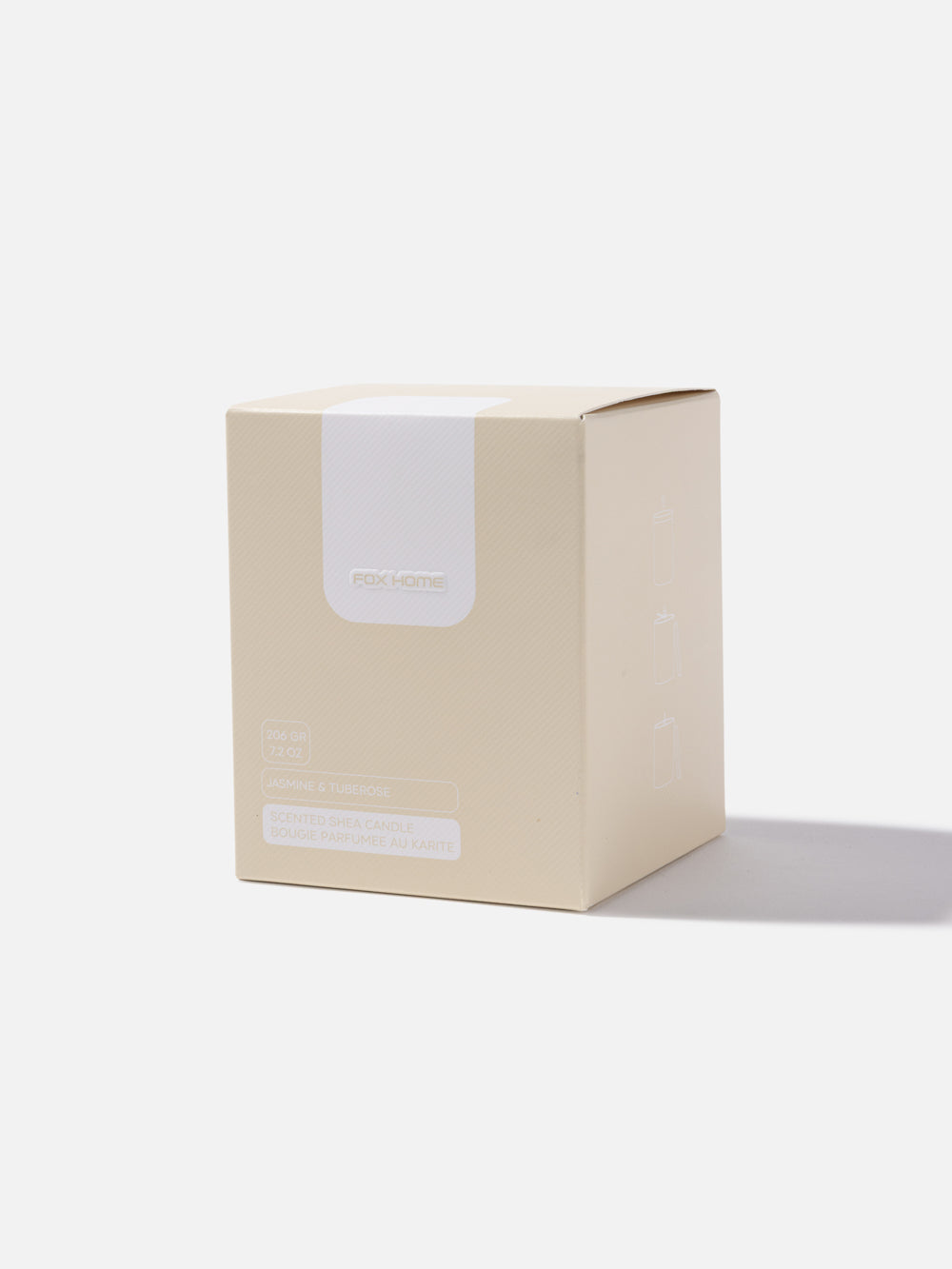 Jasmine & Tuberose Scented Shea Candle 7.2OZ