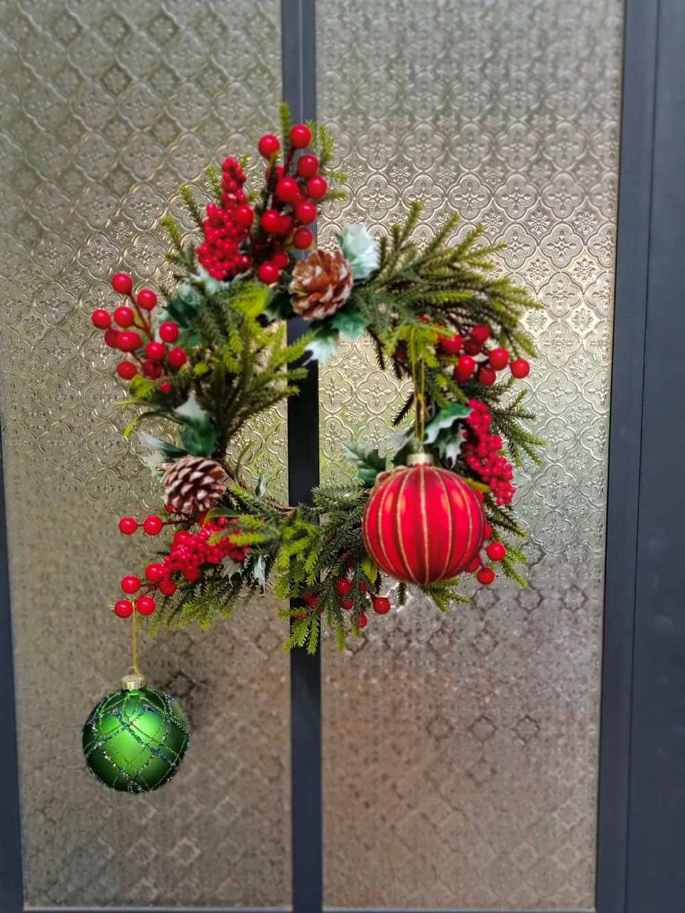 Faux berries ronde Wreath 11.8"