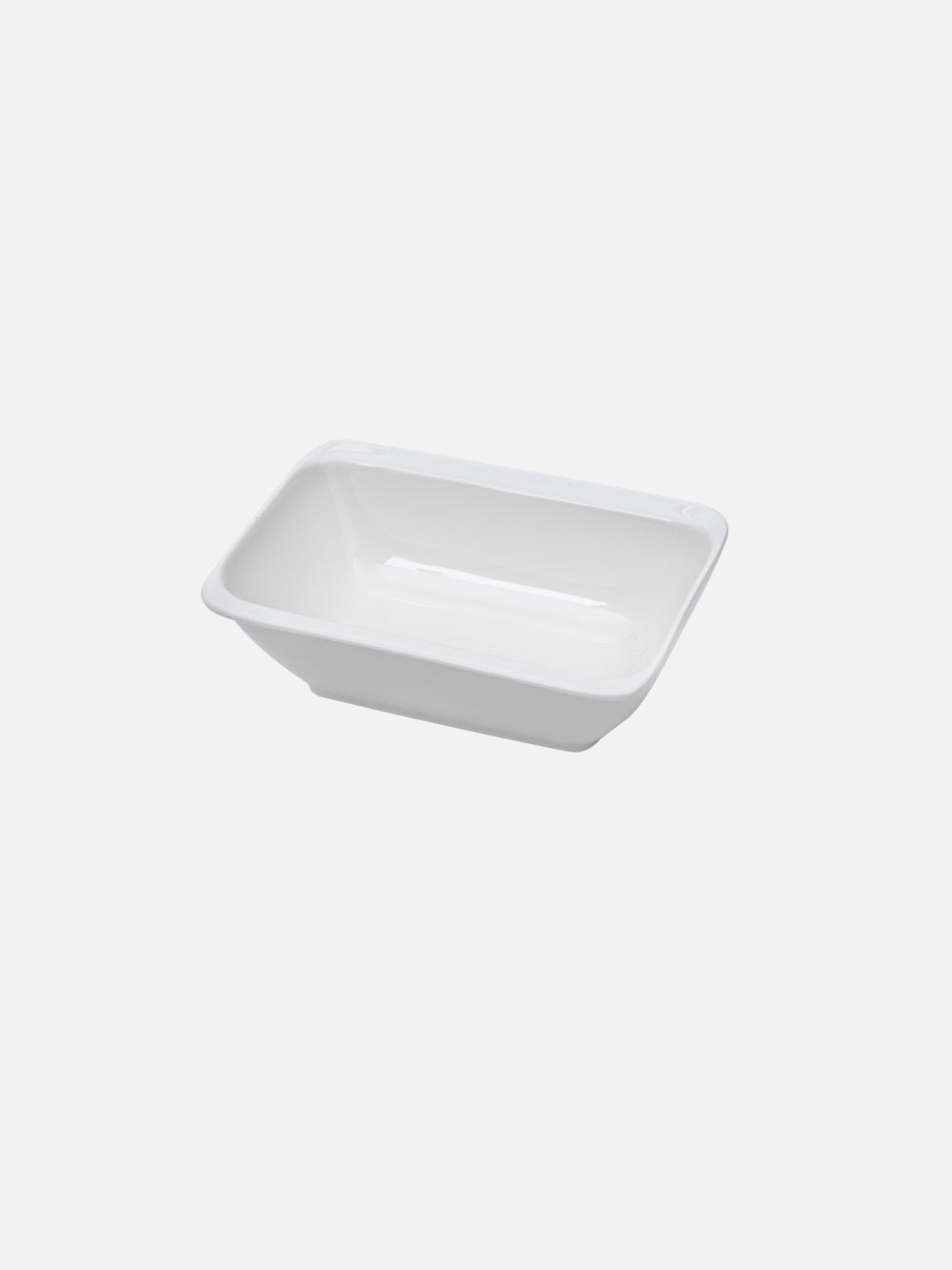 White porcelain square serving bowl - FOX HOME CANADA
