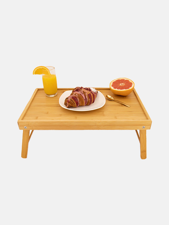 Wooden breakfast tray