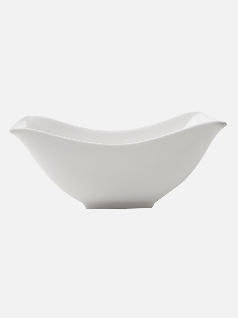 Small boat-shaped serving bowl