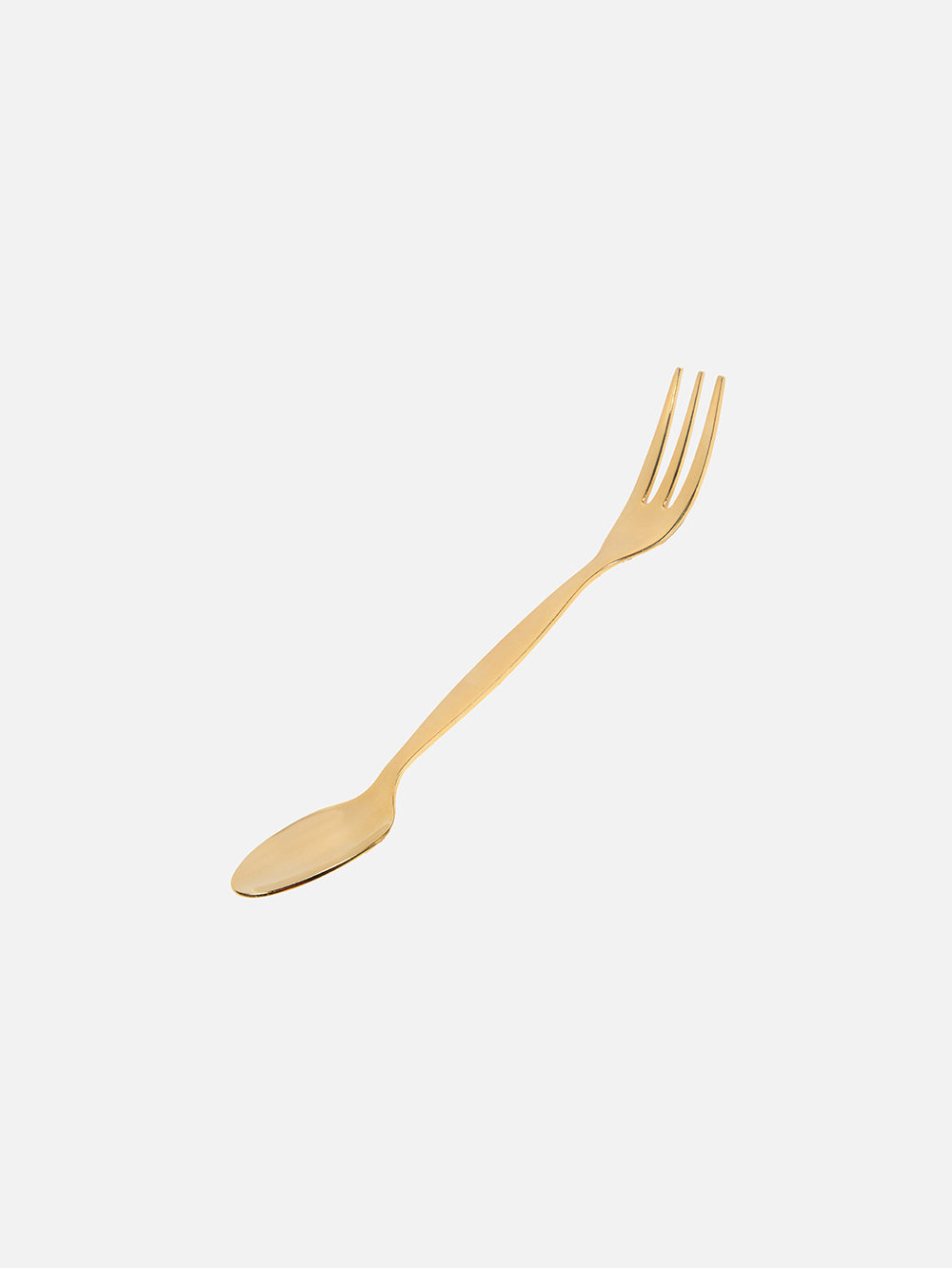 Gold Fork Spoon