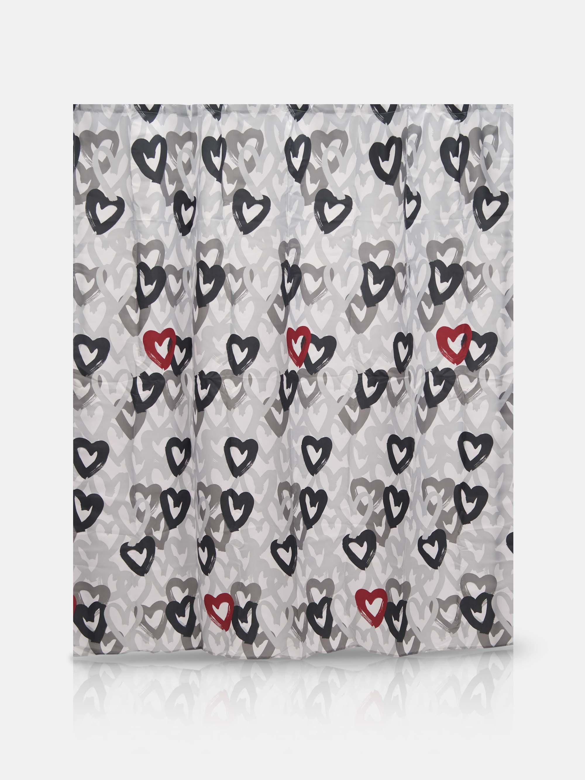 HEARTS Shower Curtain