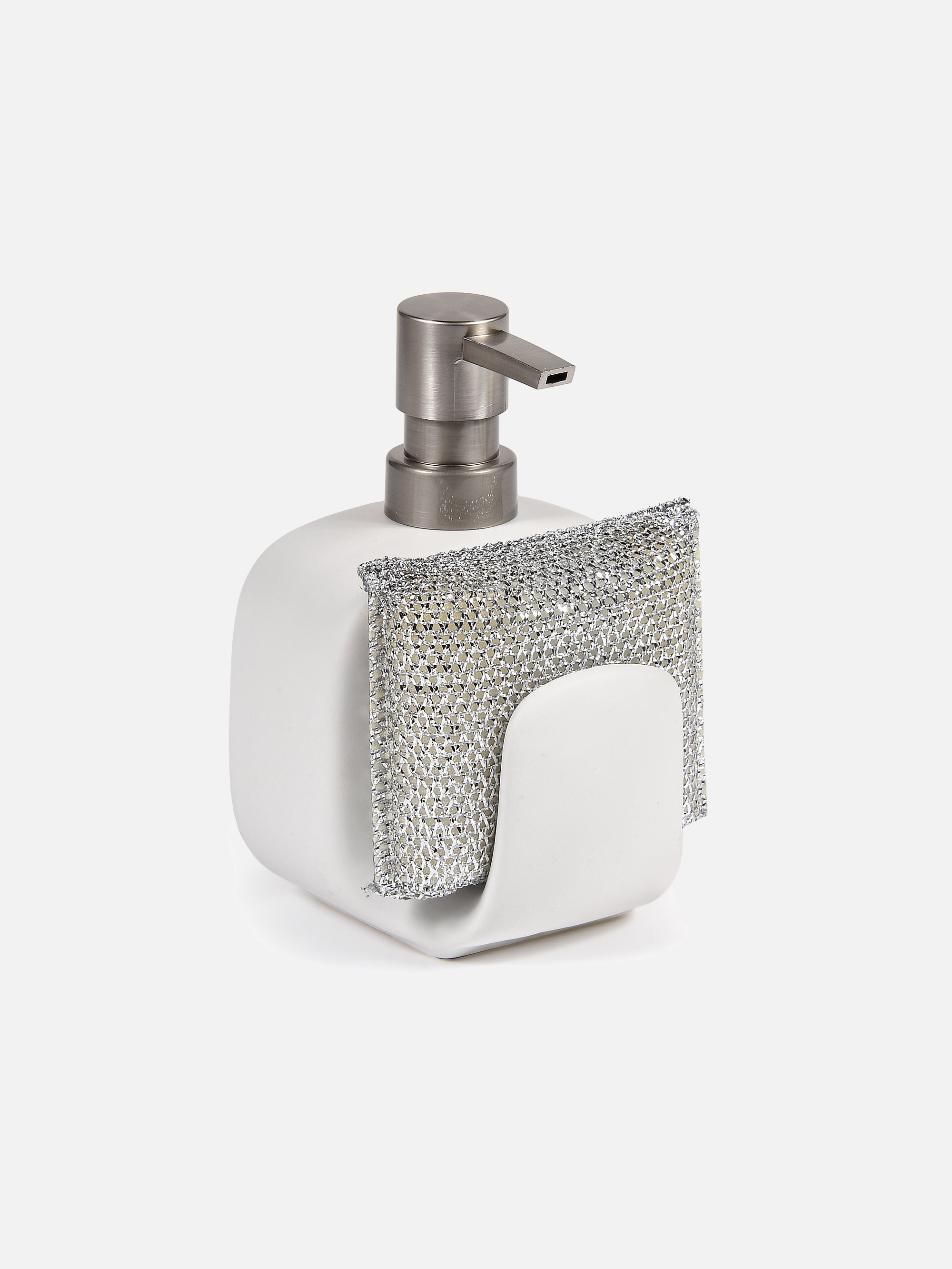 Ceramic Soap Dispenser W/Sponge