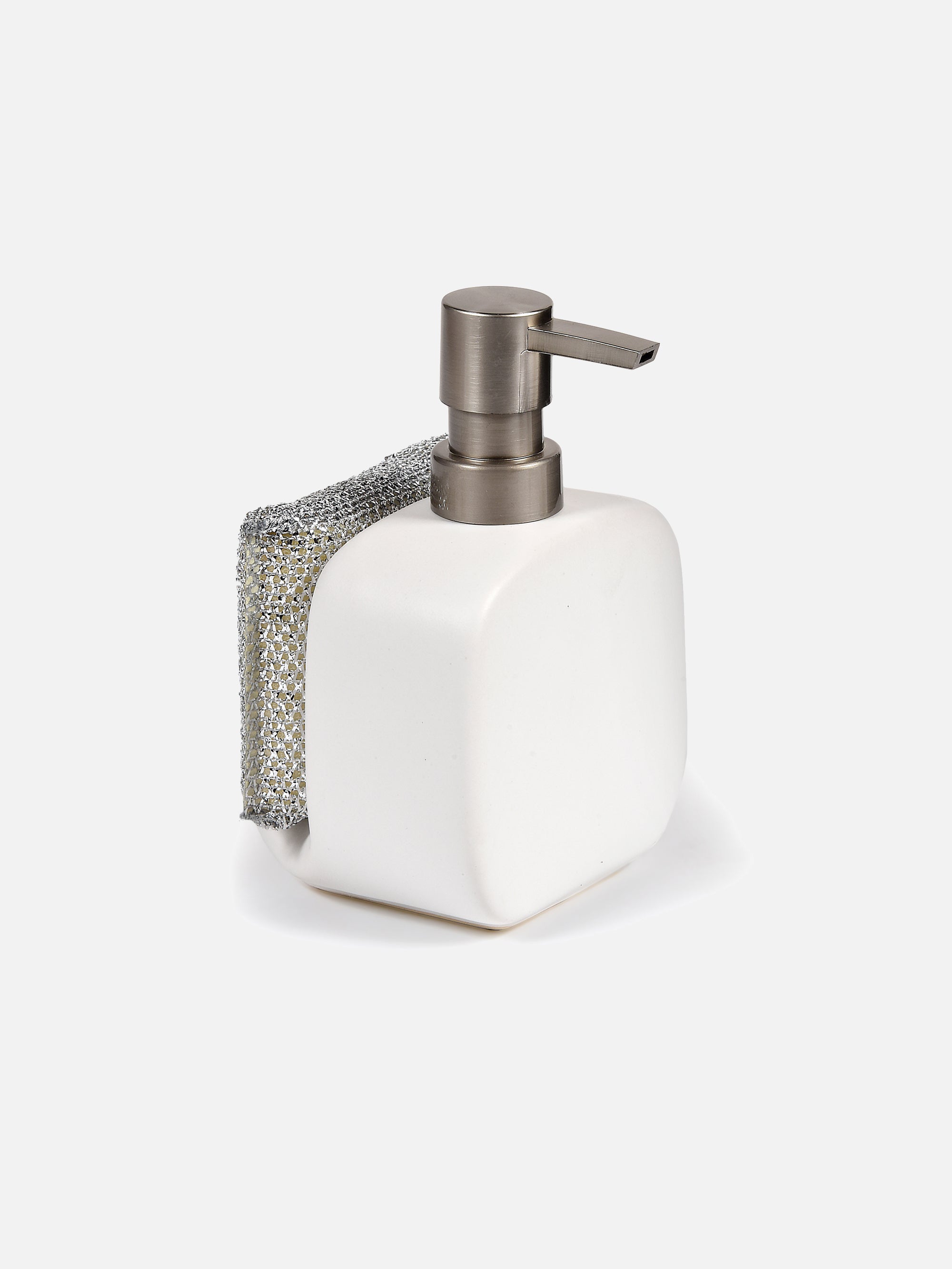 Ceramic Soap Dispenser W/Sponge