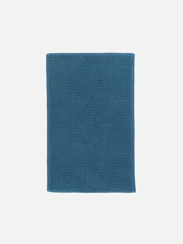 Geo Cotton Bath Mat 31.4" x 19.6" | 80 x 50 cm