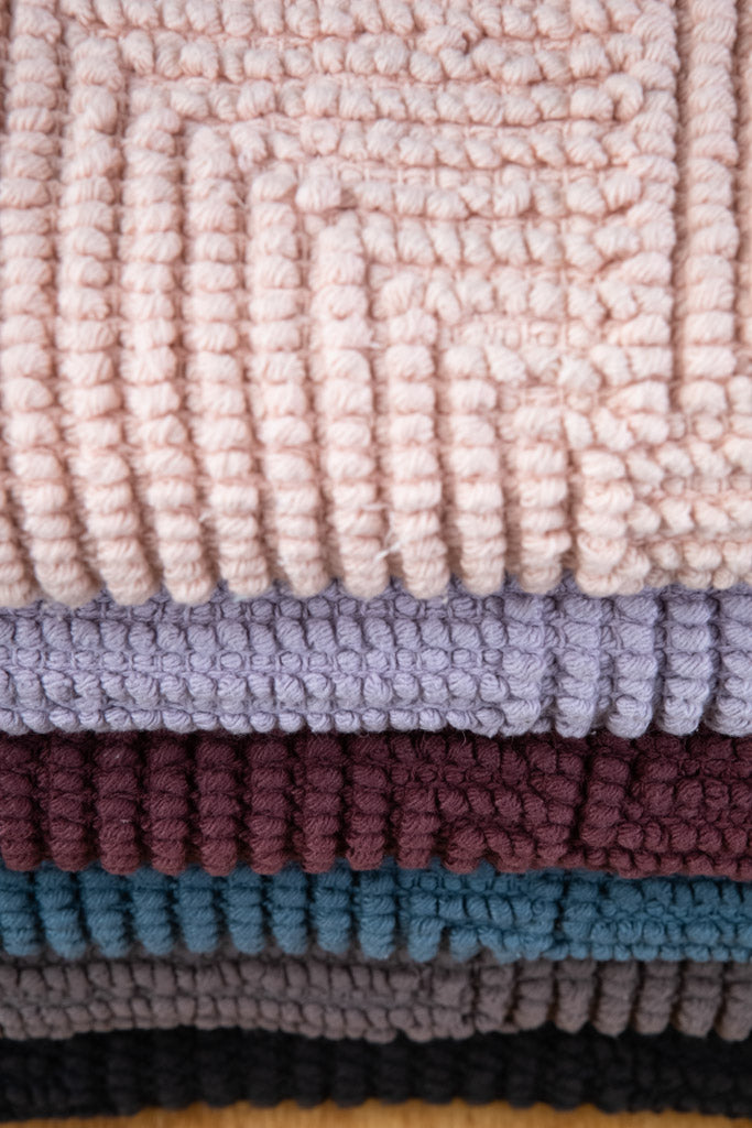 Geo Cotton Bath Mat 31.4" x 19.6" | 80 x 50 cm
