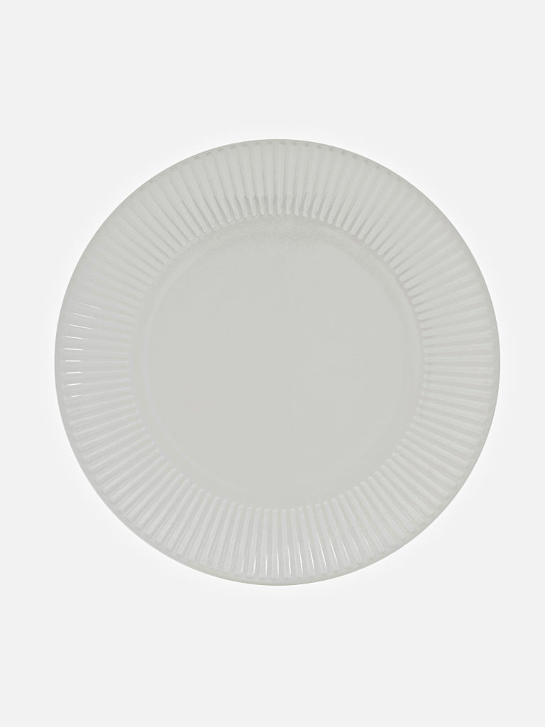 Comby porcelain dinner plate