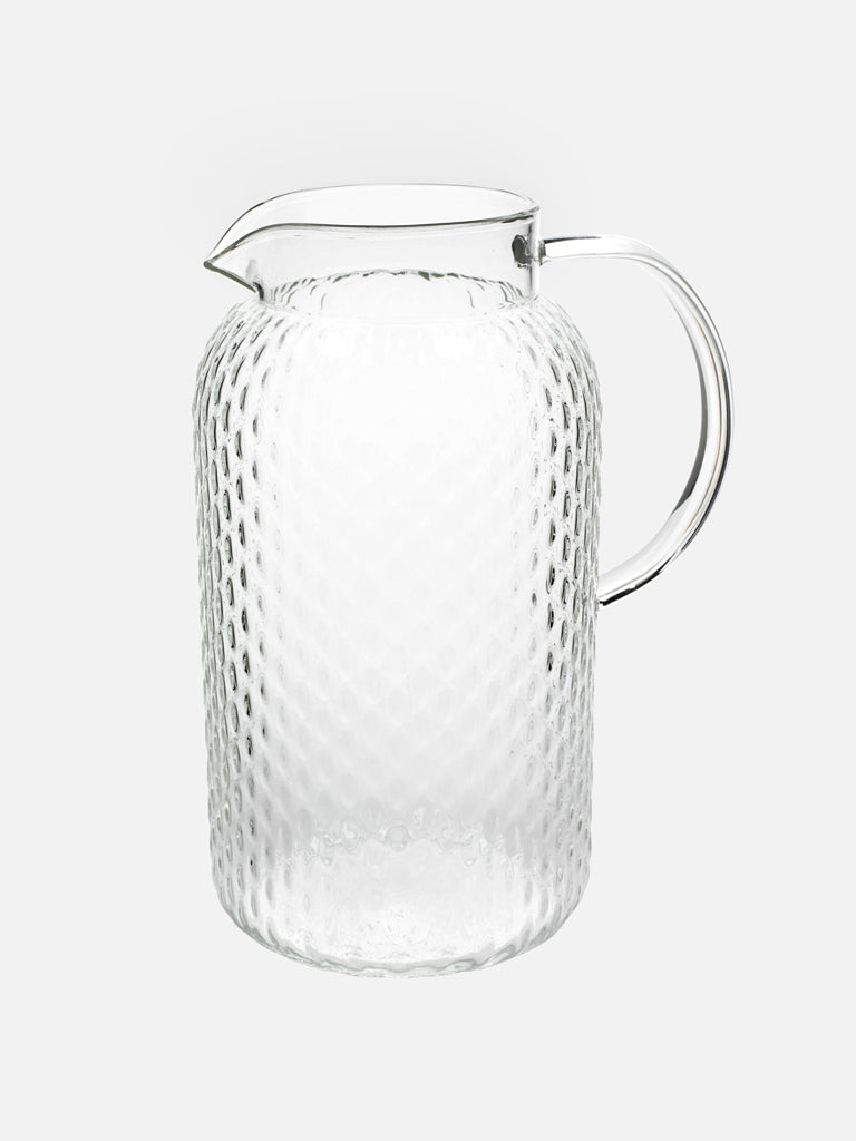 Dots glass pitcher