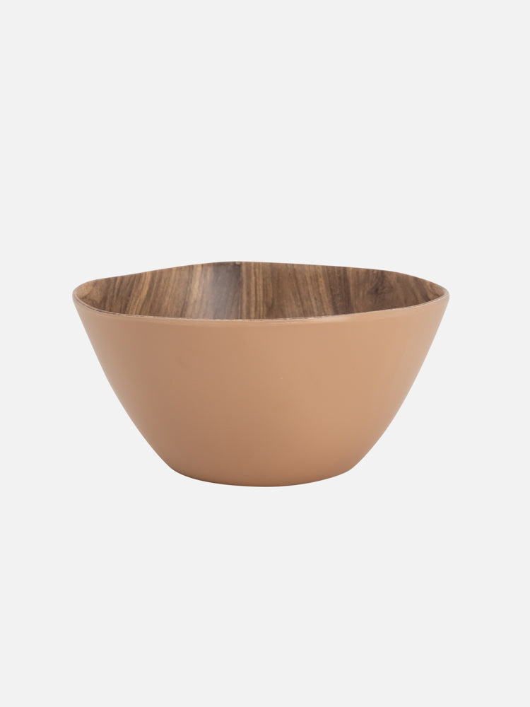 Wood Melamine Soup Bowl