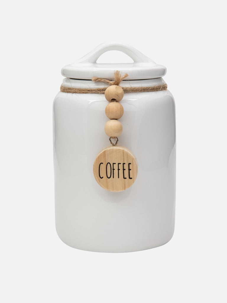 COFFE CANISTER W/NECKL