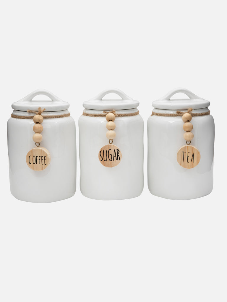 COFFE CANISTER W/NECKL