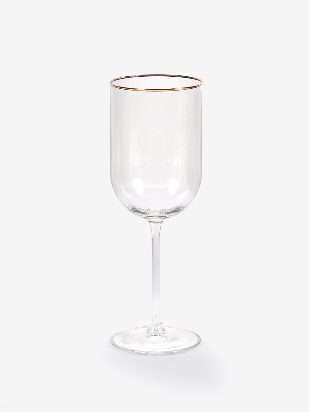 Venezia Gold Rim Wine Glass