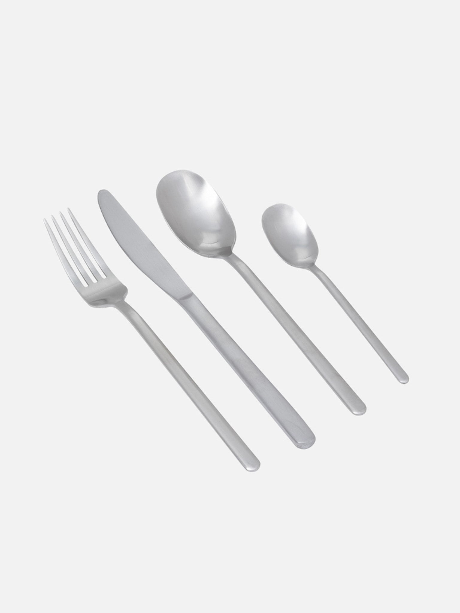 Nico silver 24 piece flatware set