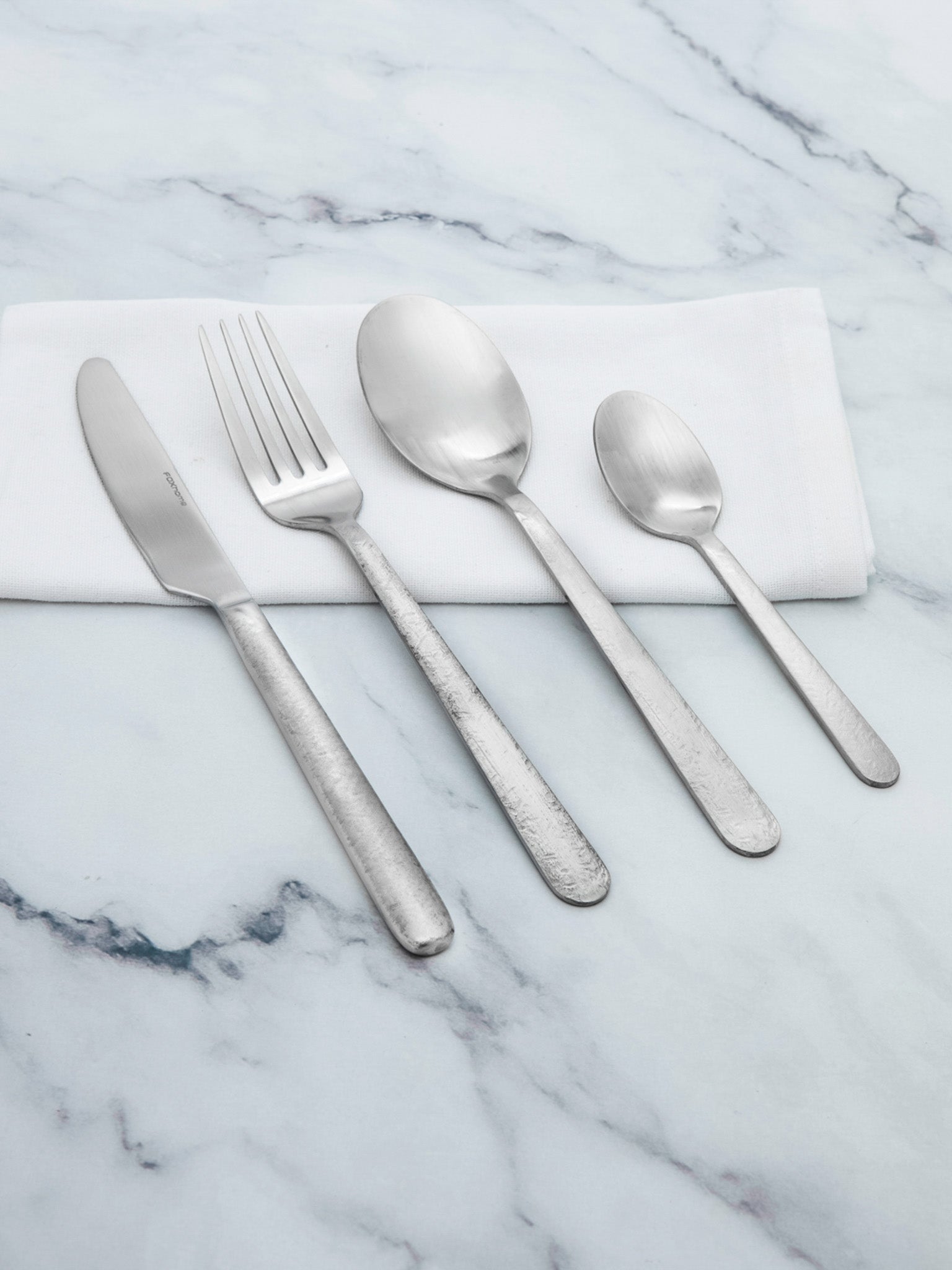 Nico silver 24 piece flatware set