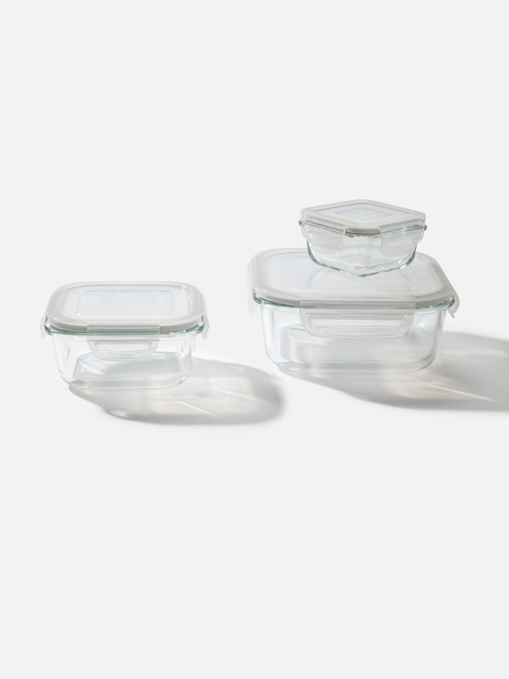 SQUARE GLASS+PP 1100+520+150ML