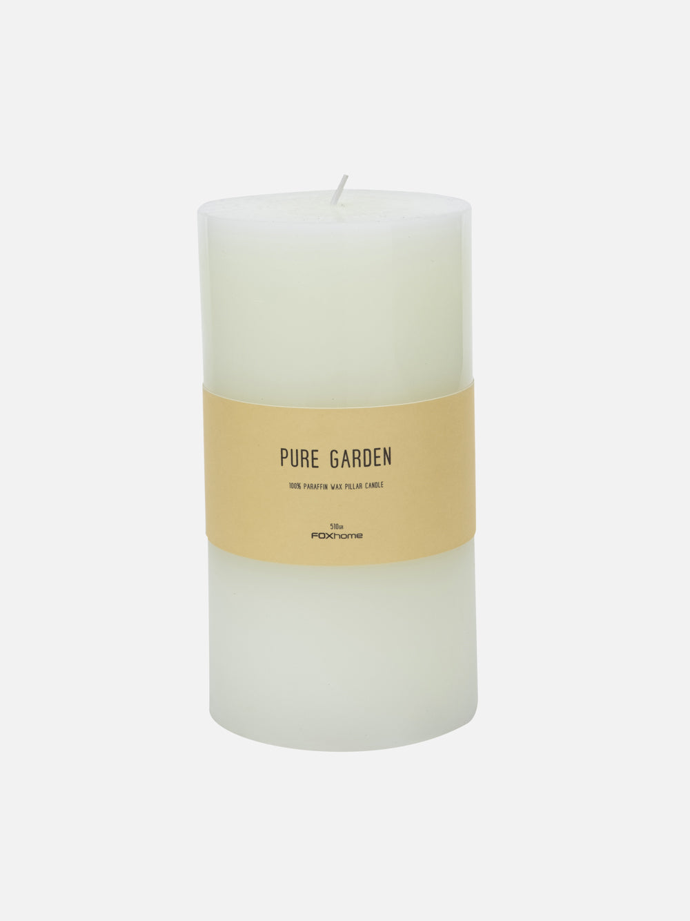 White Pillar Candle 6X3.2"