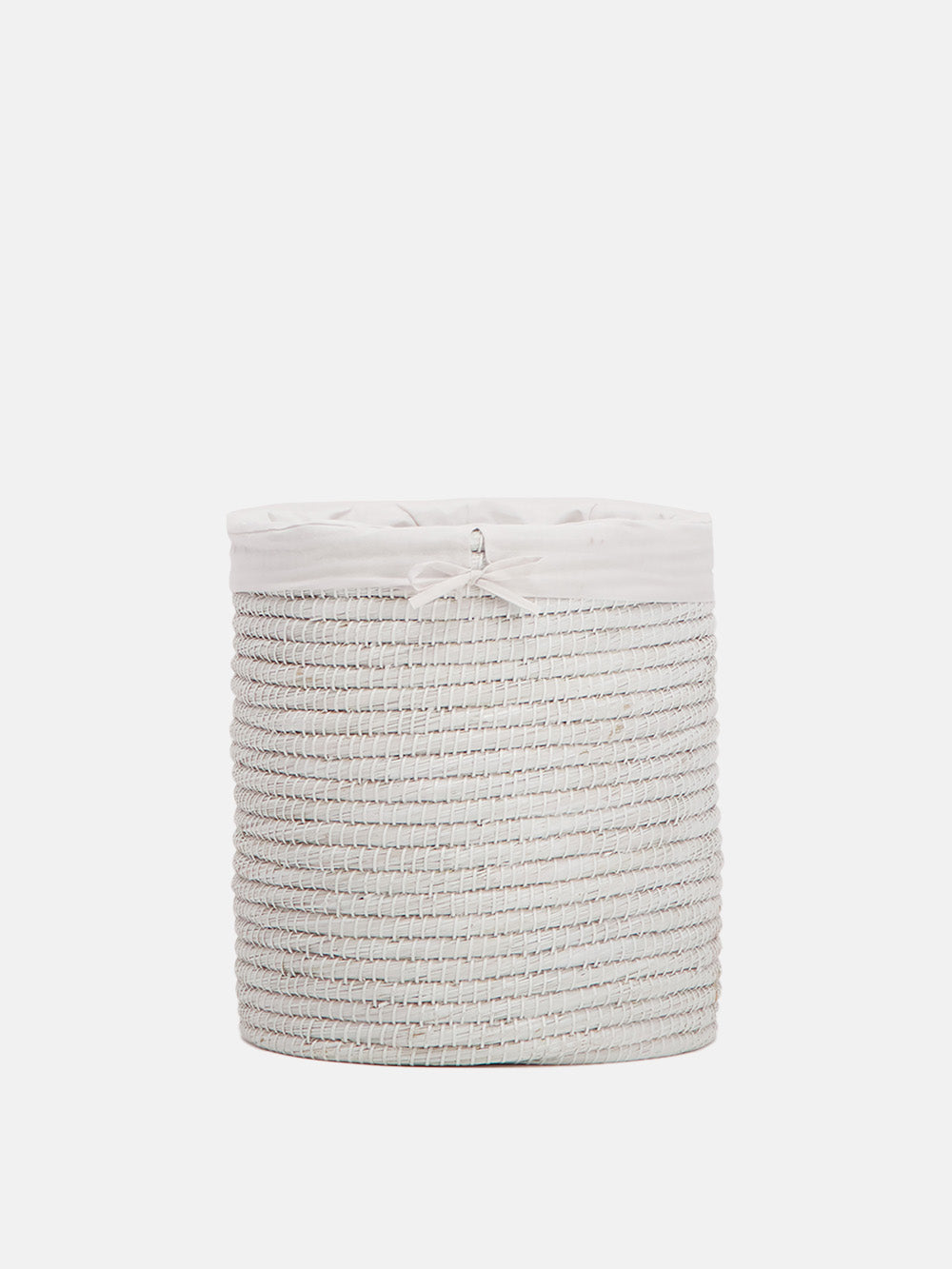 See Grass Woven Laundry Hamper with Liner (L)