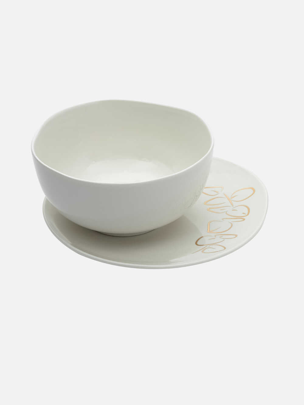 Elegant Porcelain soup bowl