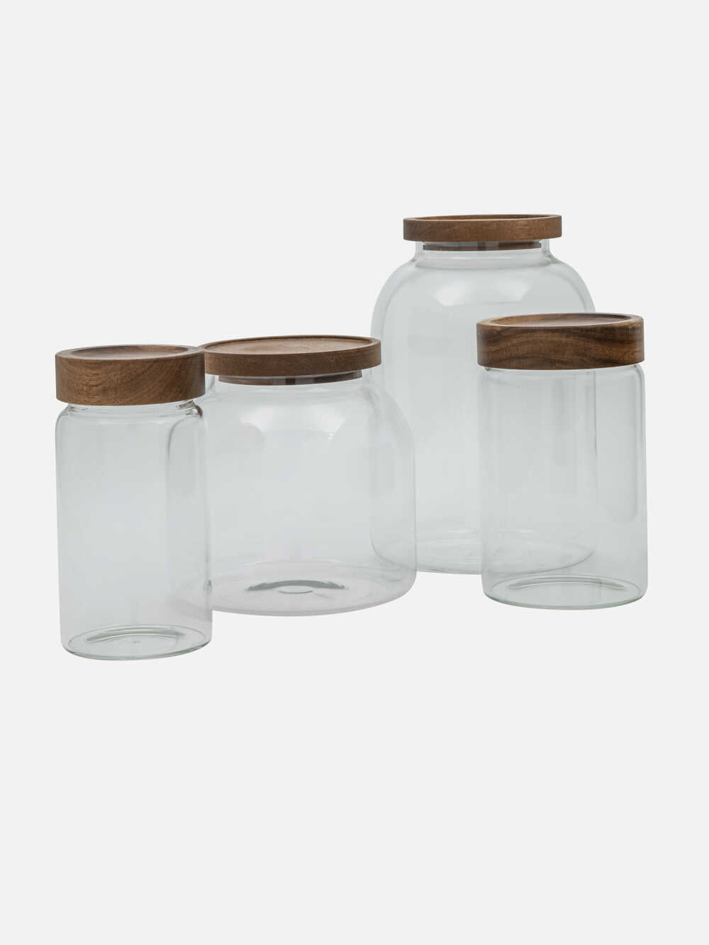 Lab Round Glass Storage Container